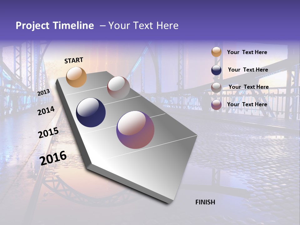Holding Loan Architecture PowerPoint Template