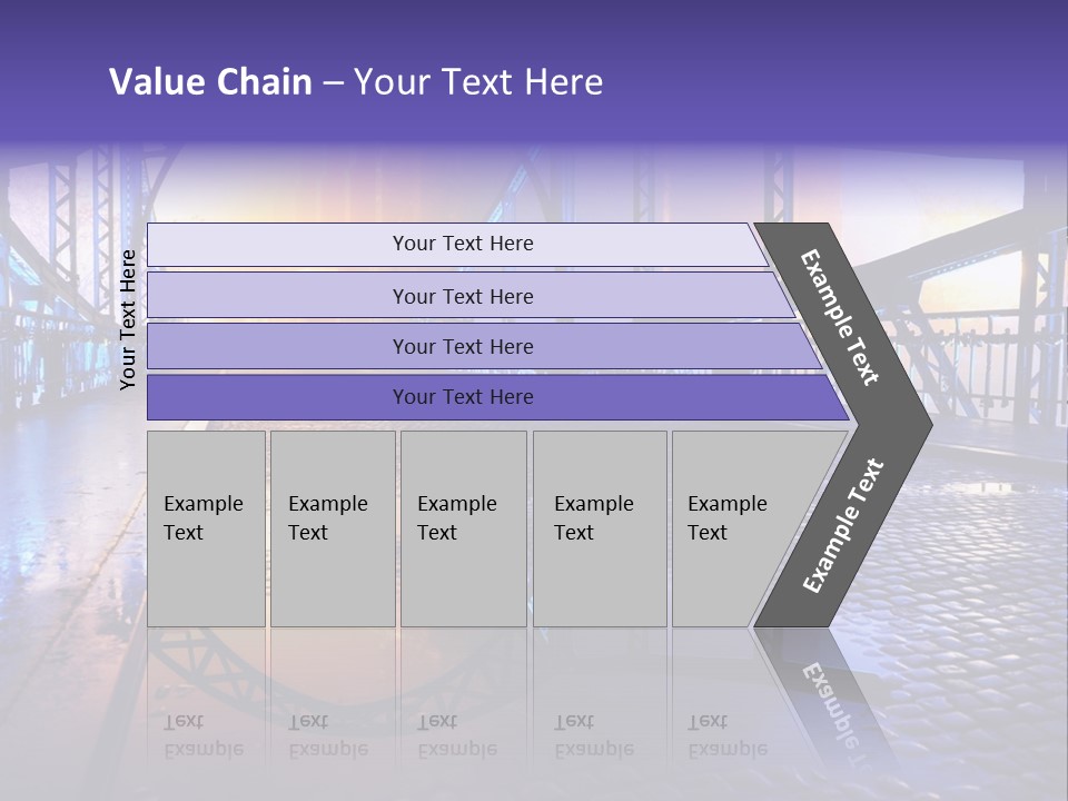 Holding Loan Architecture PowerPoint Template
