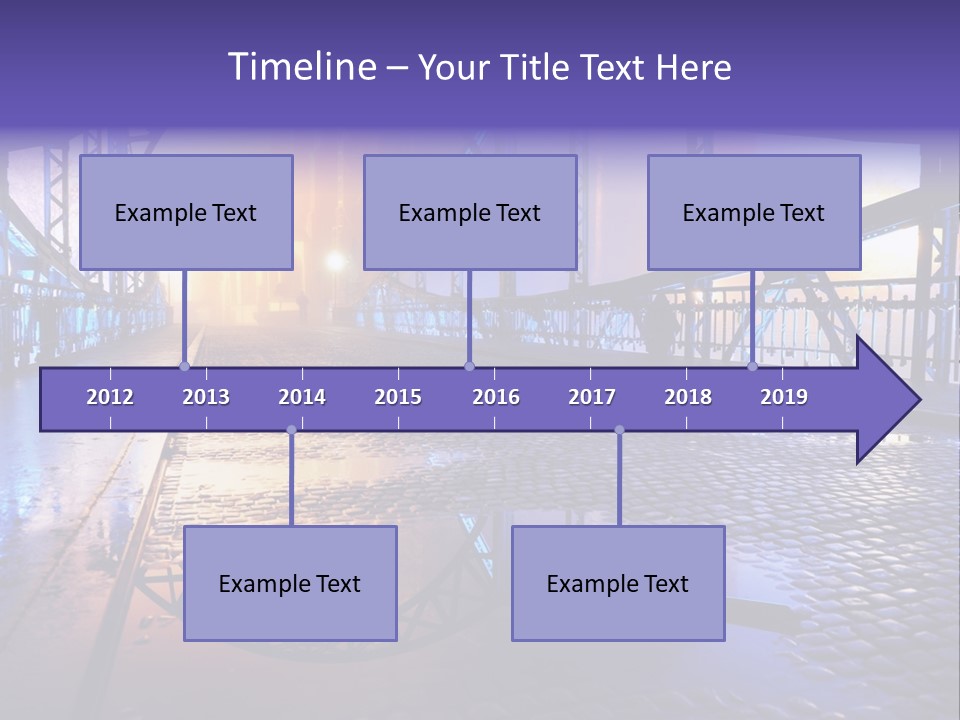 Holding Loan Architecture PowerPoint Template