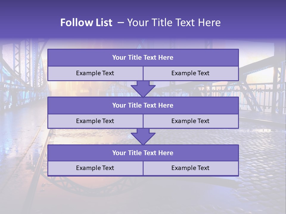 Holding Loan Architecture PowerPoint Template