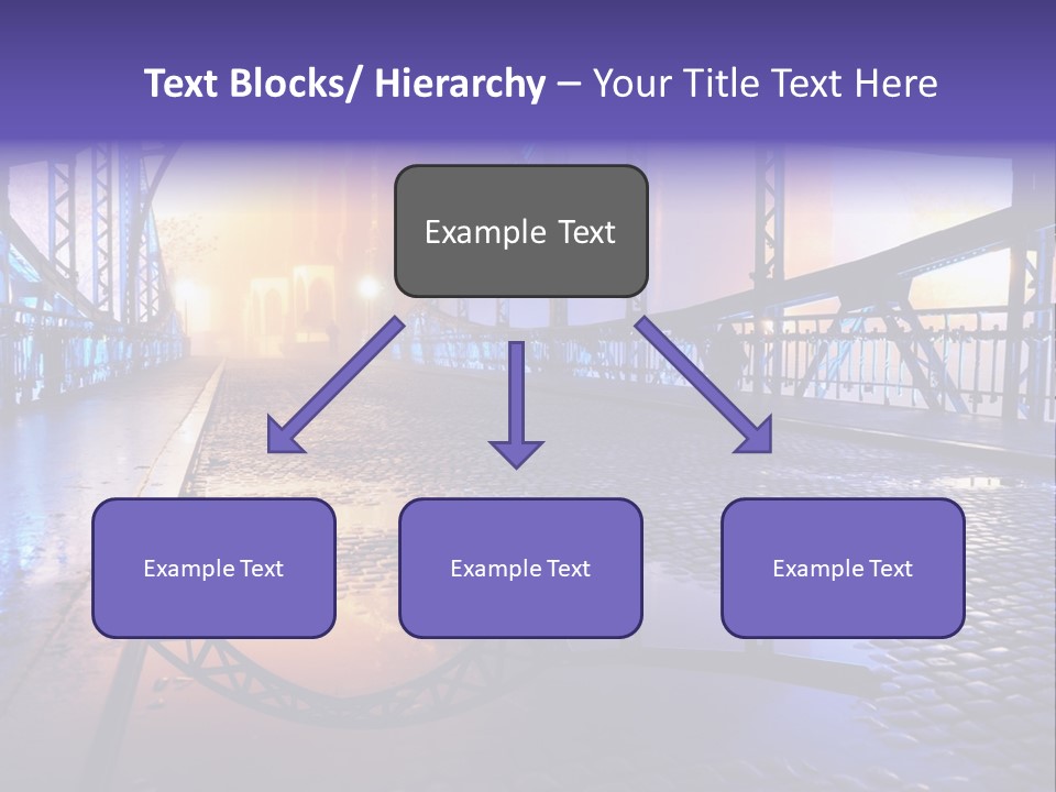 Holding Loan Architecture PowerPoint Template