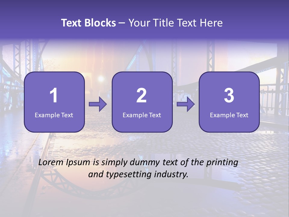 Holding Loan Architecture PowerPoint Template
