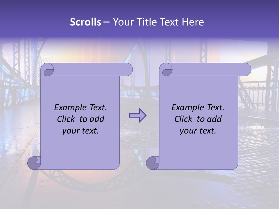 Holding Loan Architecture PowerPoint Template