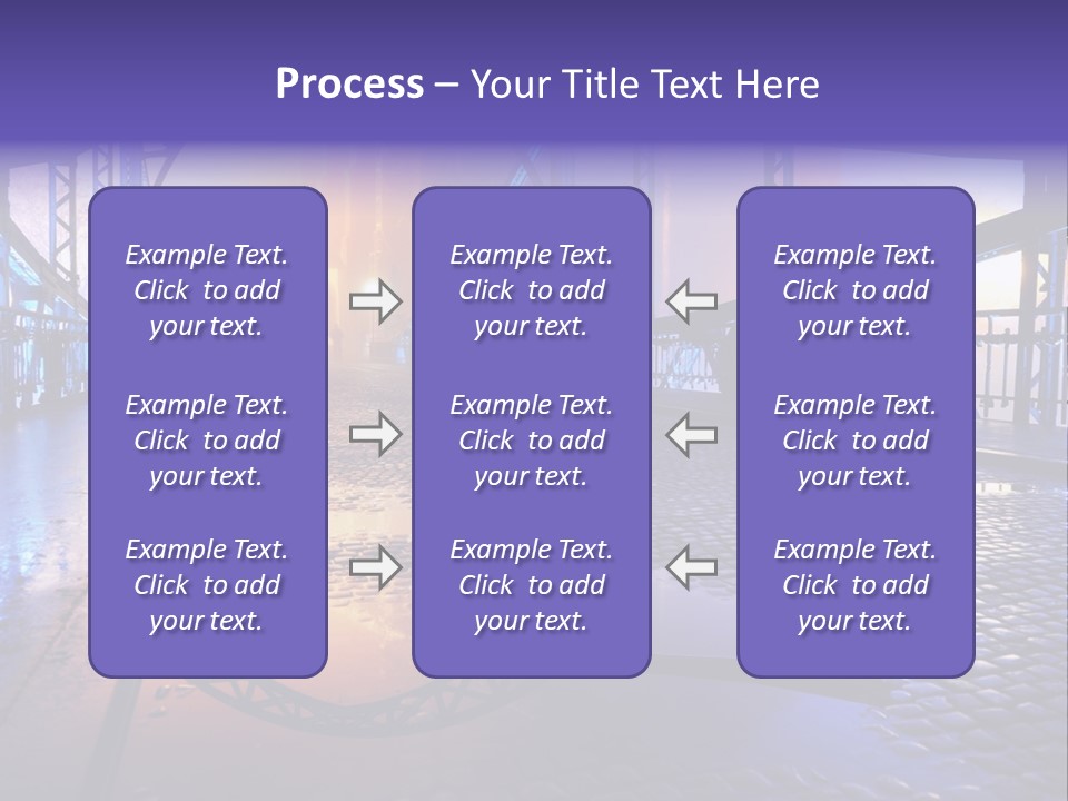 Holding Loan Architecture PowerPoint Template
