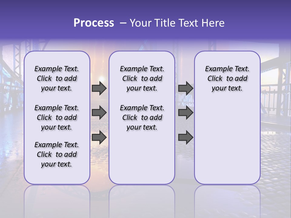 Holding Loan Architecture PowerPoint Template