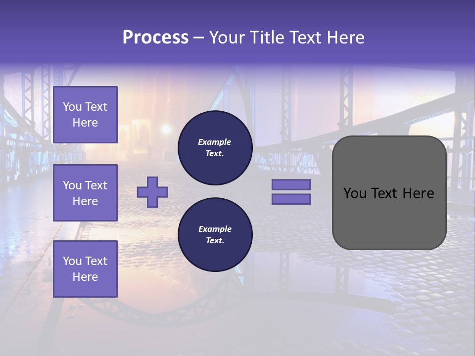 Holding Loan Architecture PowerPoint Template