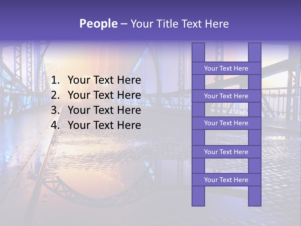Holding Loan Architecture PowerPoint Template