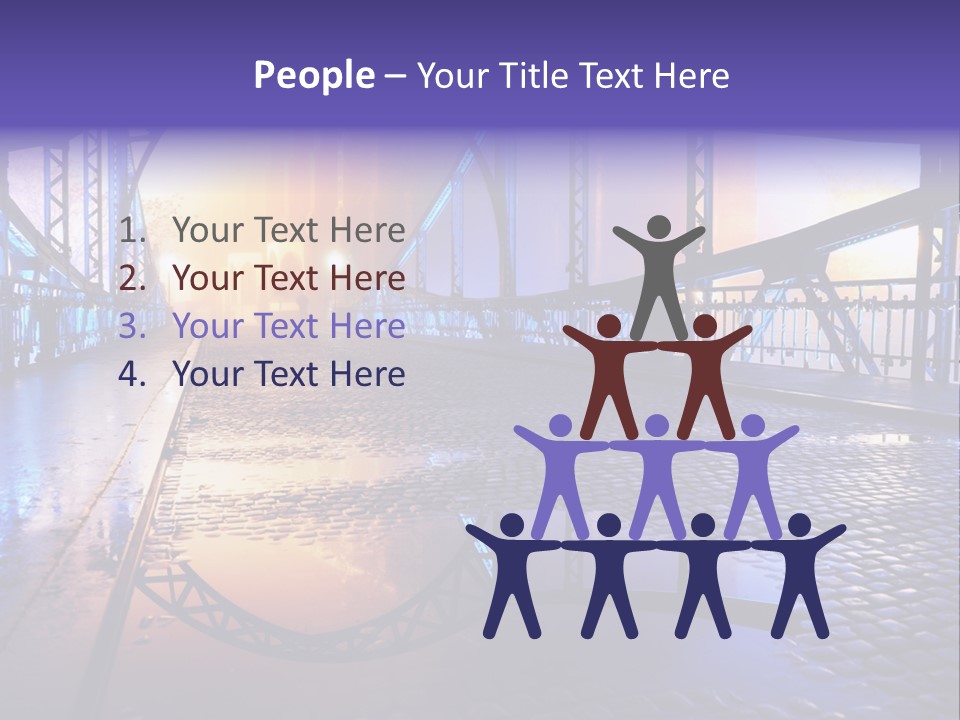 Holding Loan Architecture PowerPoint Template