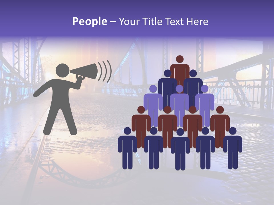 Holding Loan Architecture PowerPoint Template