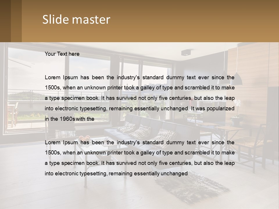 Rent Sale Hand PowerPoint Template