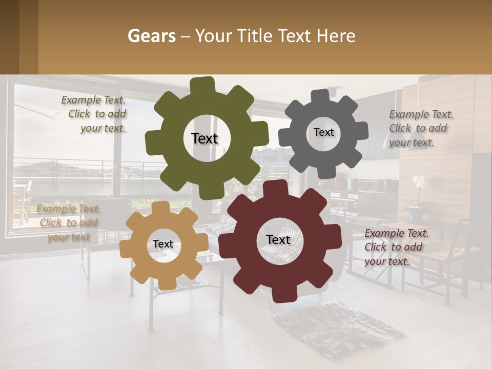 Rent Sale Hand PowerPoint Template