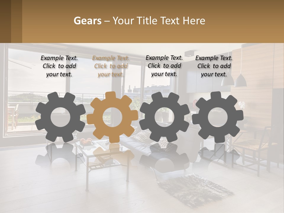 Rent Sale Hand PowerPoint Template