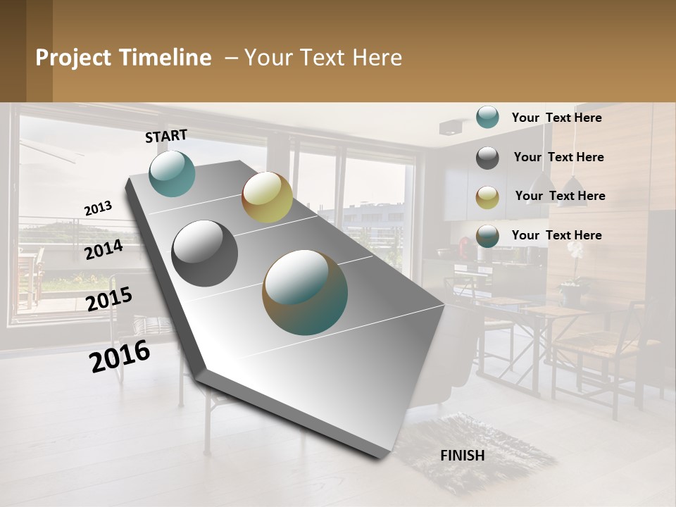 Rent Sale Hand PowerPoint Template