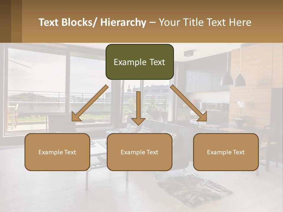 Rent Sale Hand PowerPoint Template