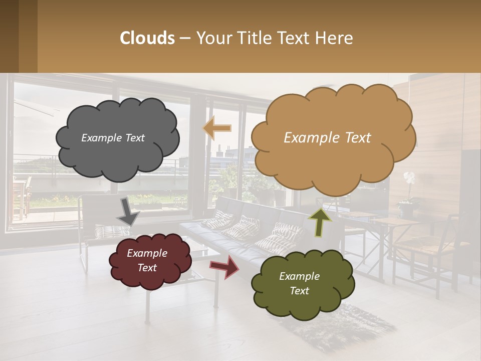 Rent Sale Hand PowerPoint Template