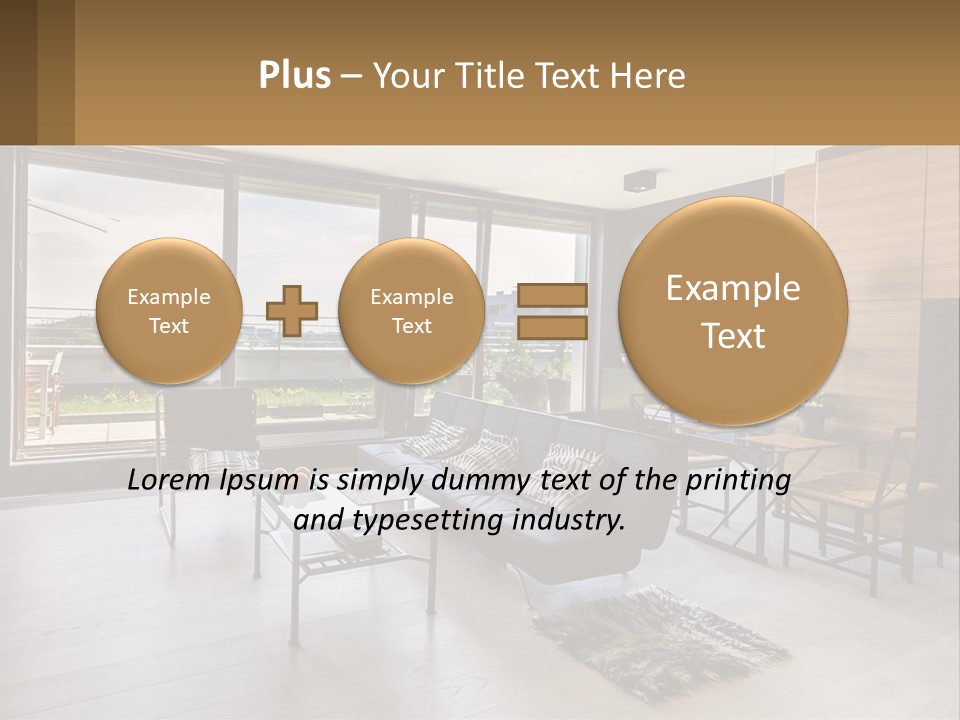 Rent Sale Hand PowerPoint Template