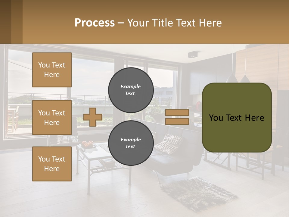 Rent Sale Hand PowerPoint Template