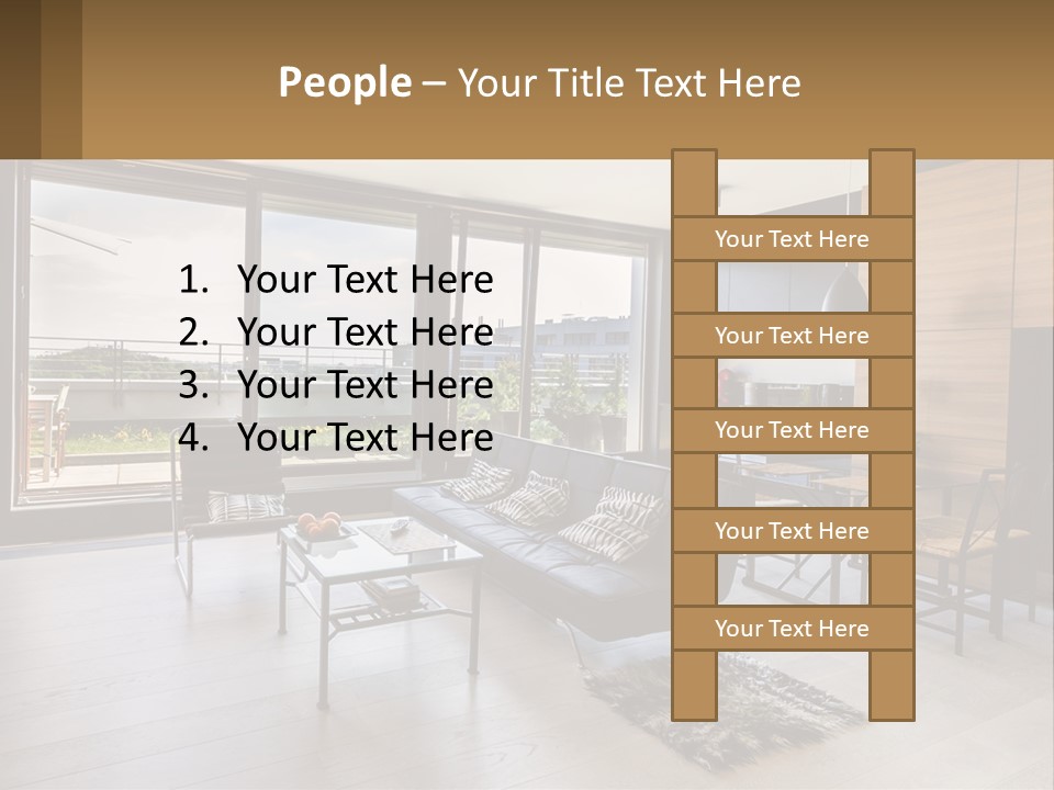 Rent Sale Hand PowerPoint Template