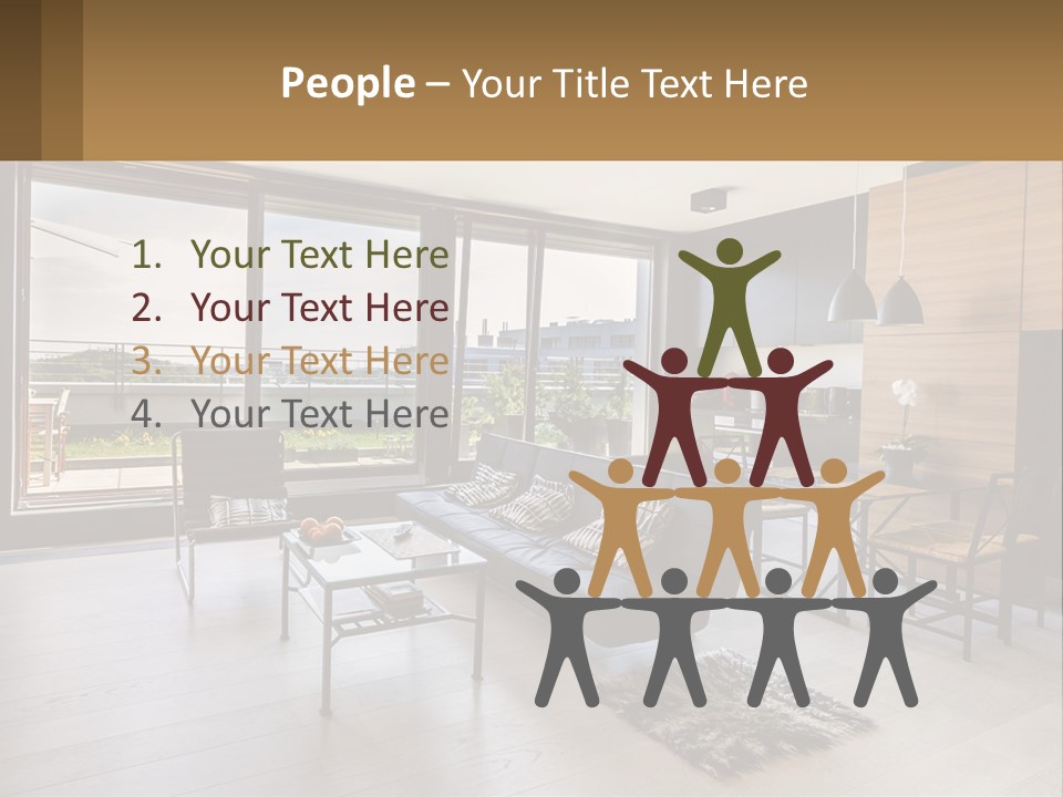 Rent Sale Hand PowerPoint Template