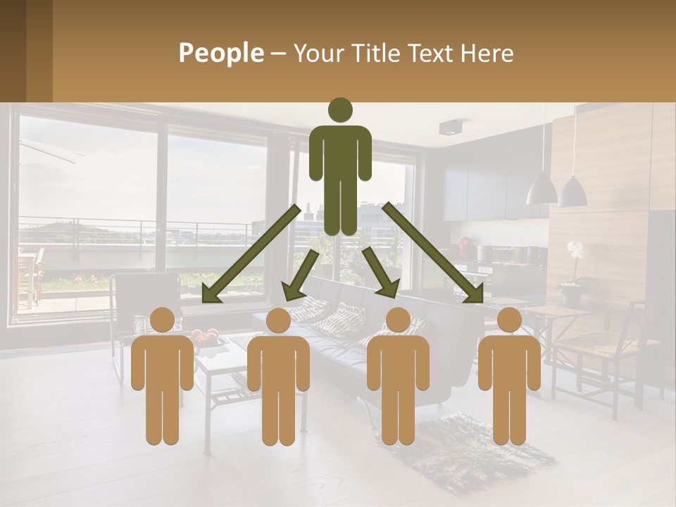 Rent Sale Hand PowerPoint Template