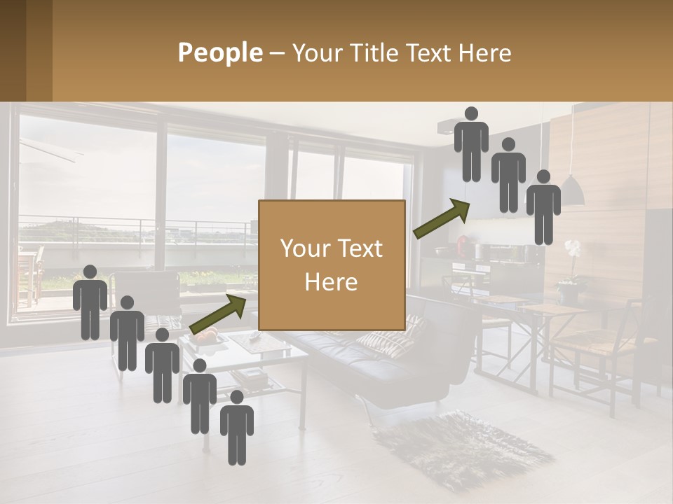 Rent Sale Hand PowerPoint Template