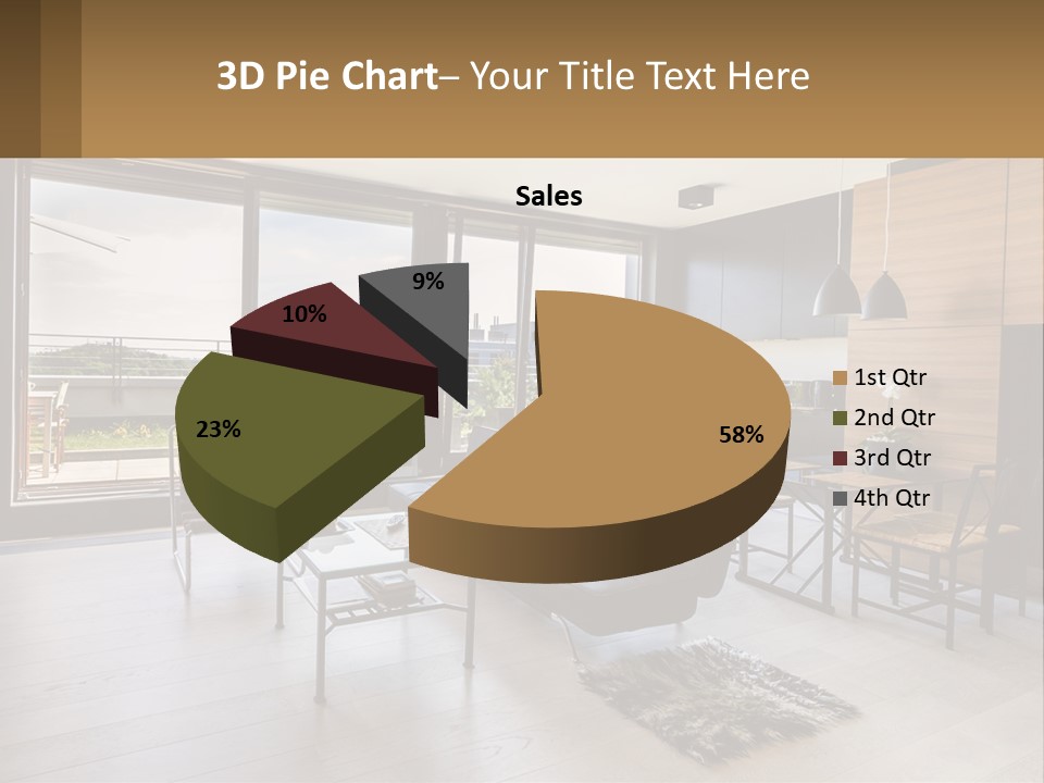 Rent Sale Hand PowerPoint Template