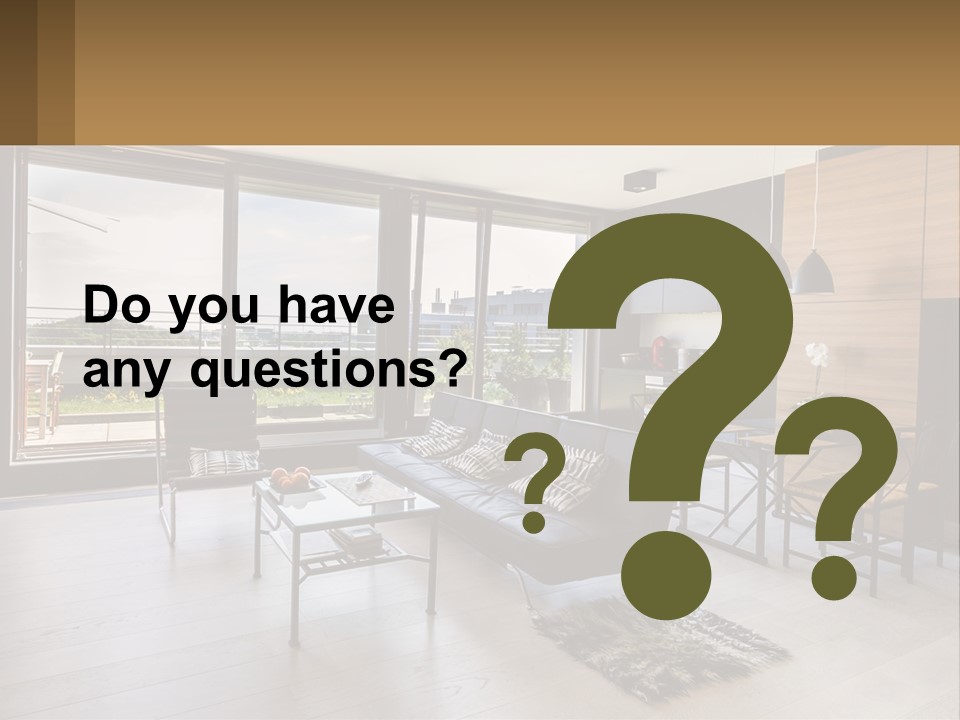 Rent Sale Hand PowerPoint Template