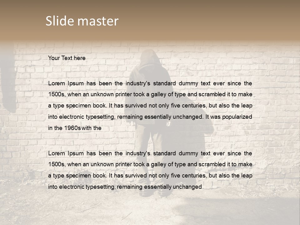 Loan Architect Grass PowerPoint Template