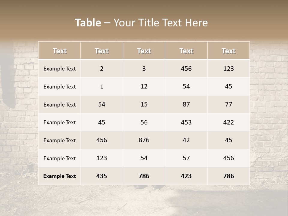 Loan Architect Grass PowerPoint Template