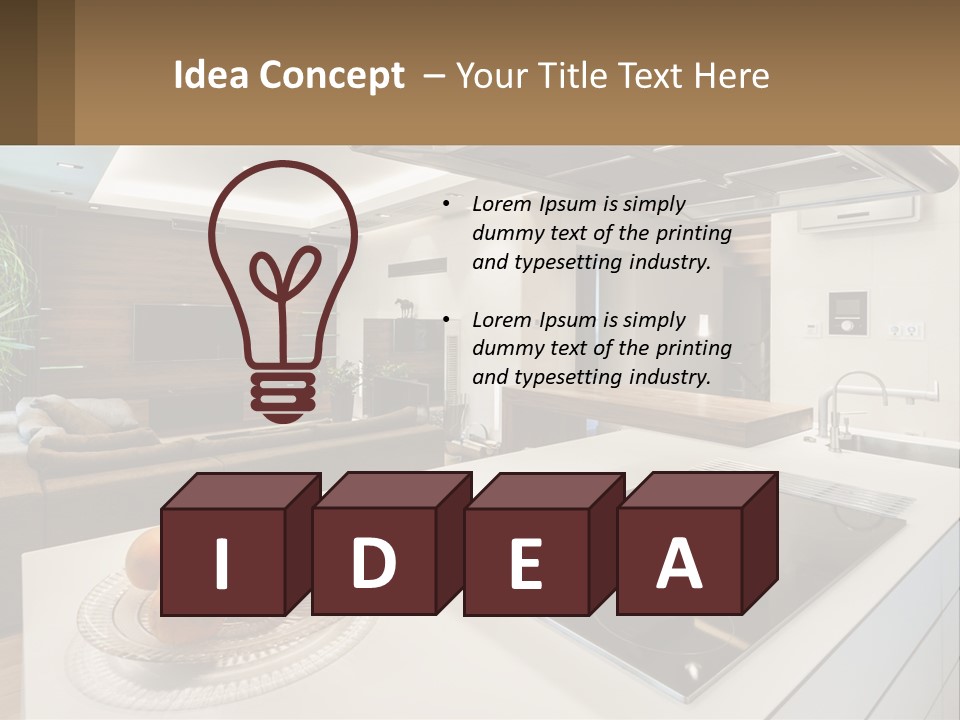 New Construct Loan PowerPoint Template