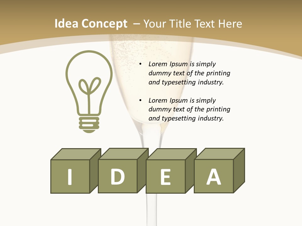 Residential Rent Hand PowerPoint Template