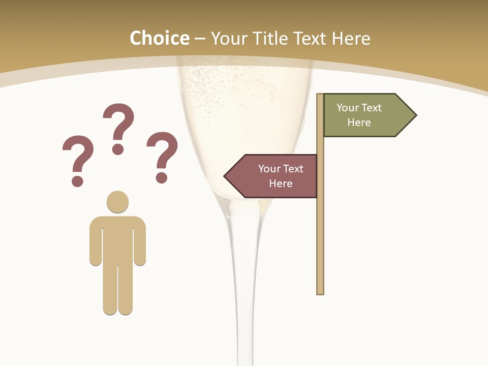 Residential Rent Hand PowerPoint Template