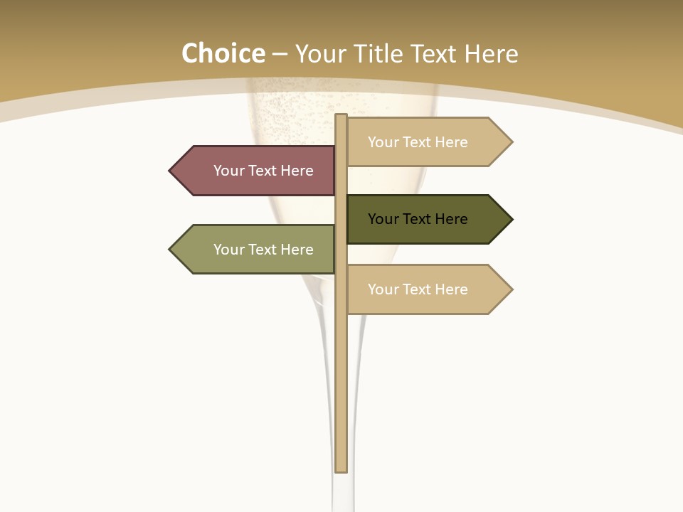Residential Rent Hand PowerPoint Template