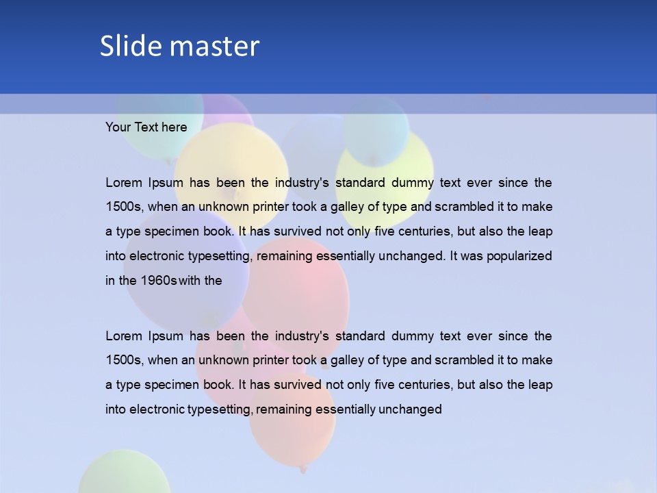 Small Conceptual Hand PowerPoint Template