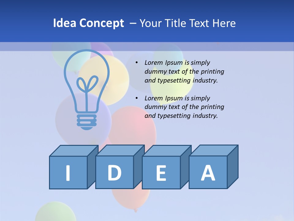 Small Conceptual Hand PowerPoint Template