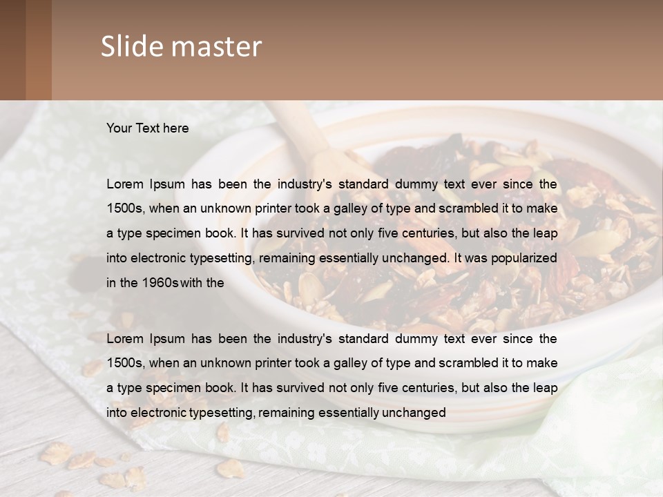 Green Construction Model PowerPoint Template