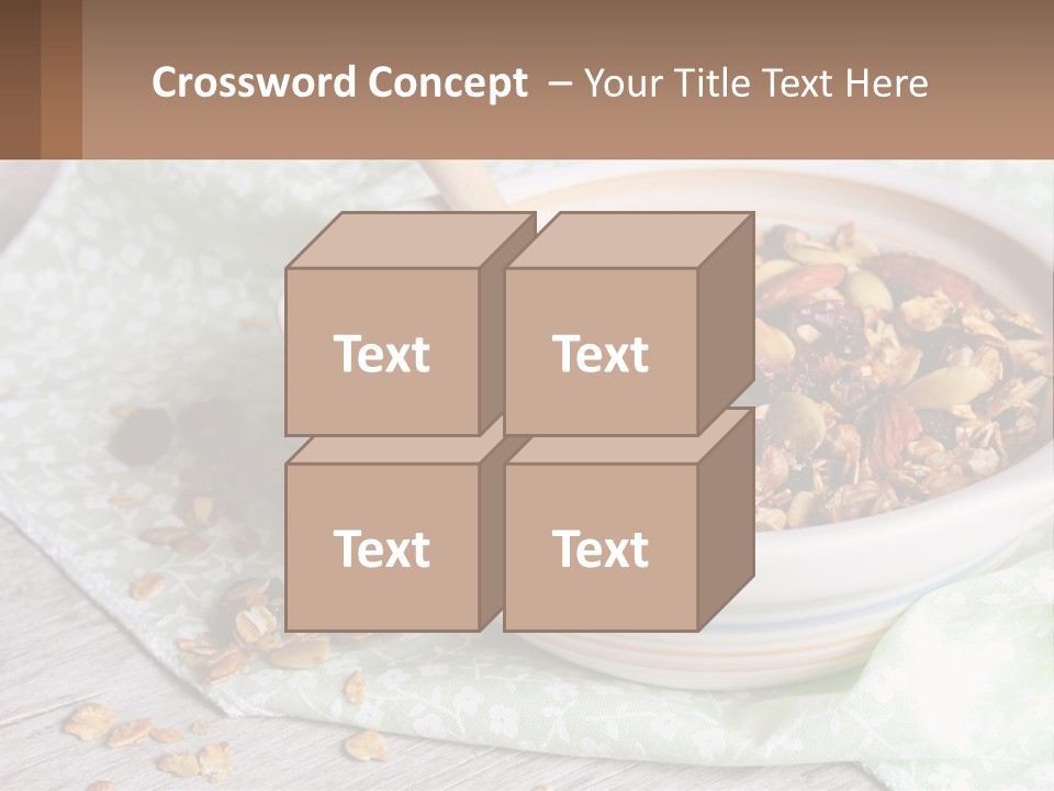 Green Construction Model PowerPoint Template