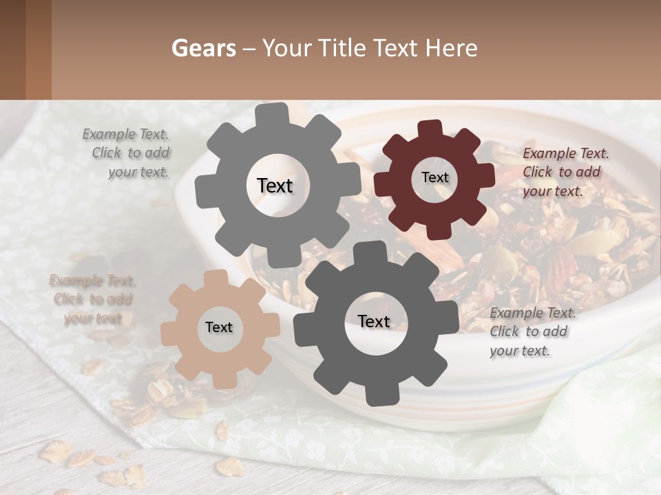 Green Construction Model PowerPoint Template