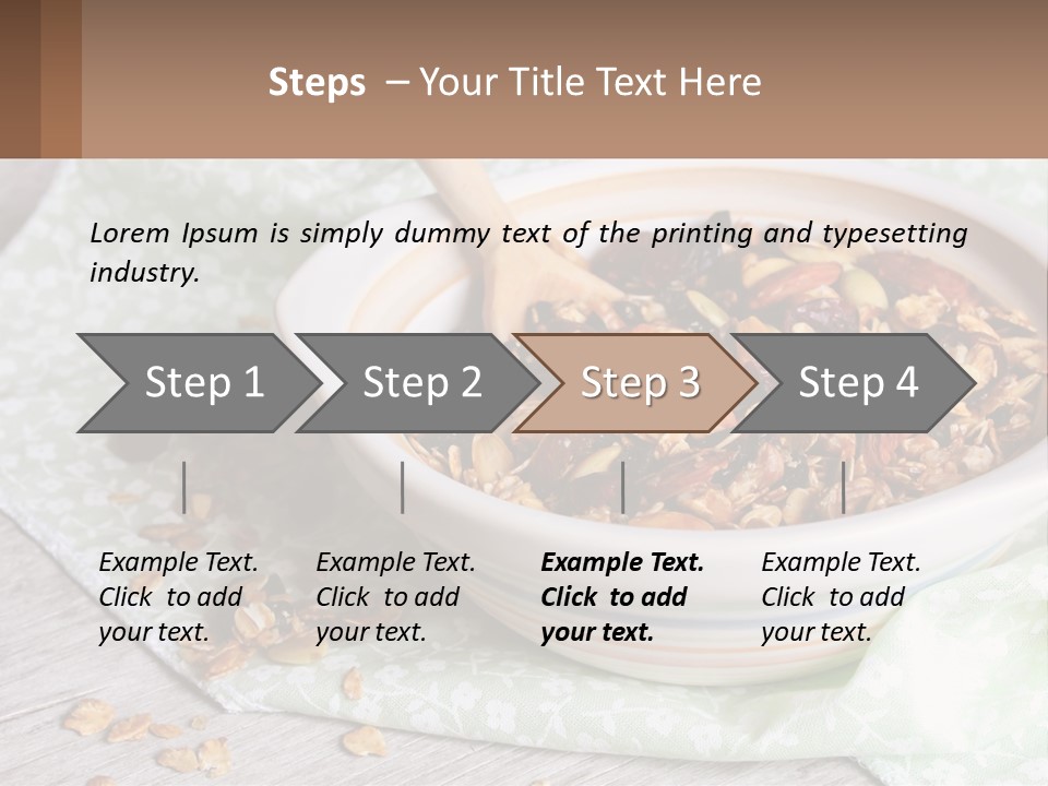 Green Construction Model PowerPoint Template