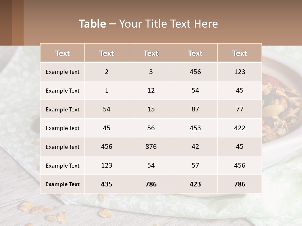 Green Construction Model PowerPoint Template