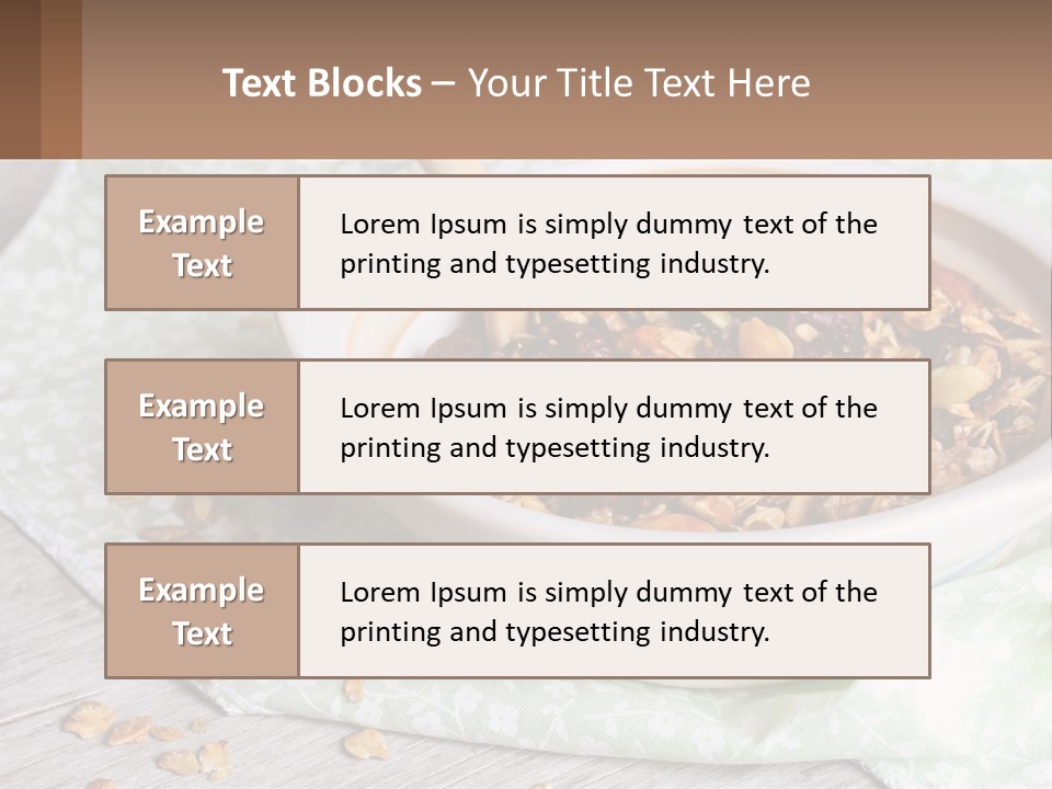 Green Construction Model PowerPoint Template