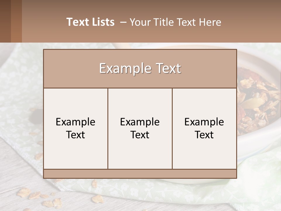 Green Construction Model PowerPoint Template