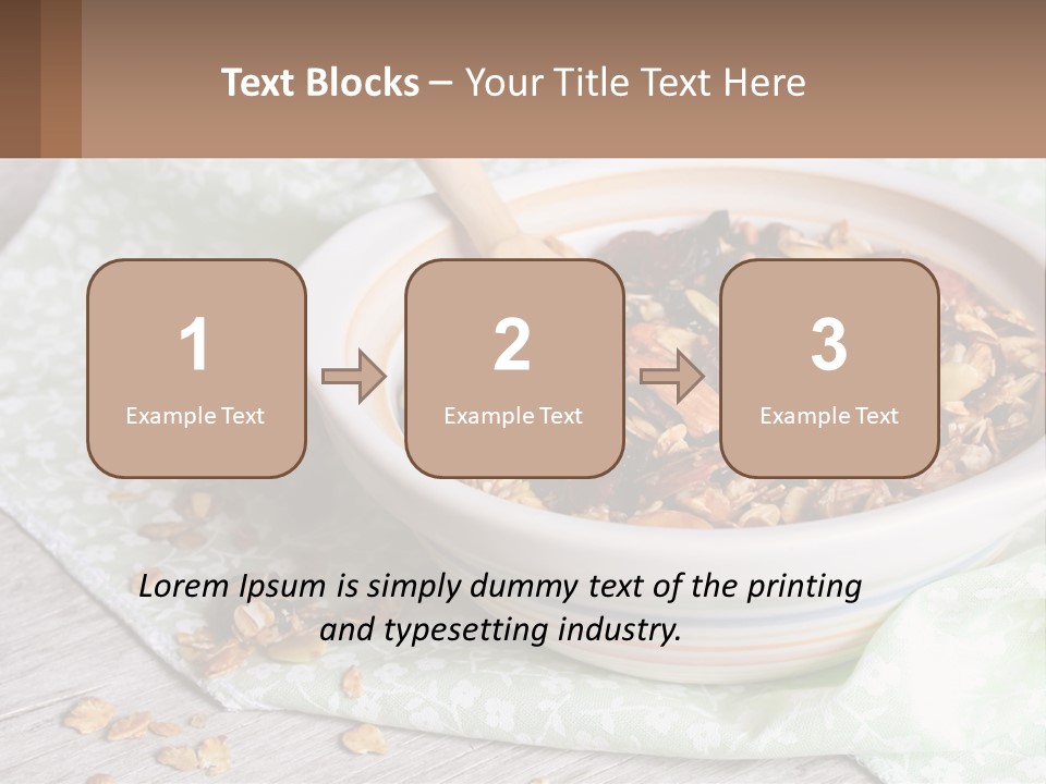 Green Construction Model PowerPoint Template