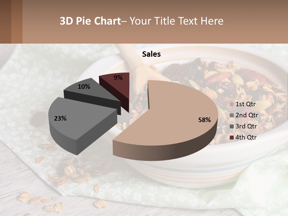 Green Construction Model PowerPoint Template