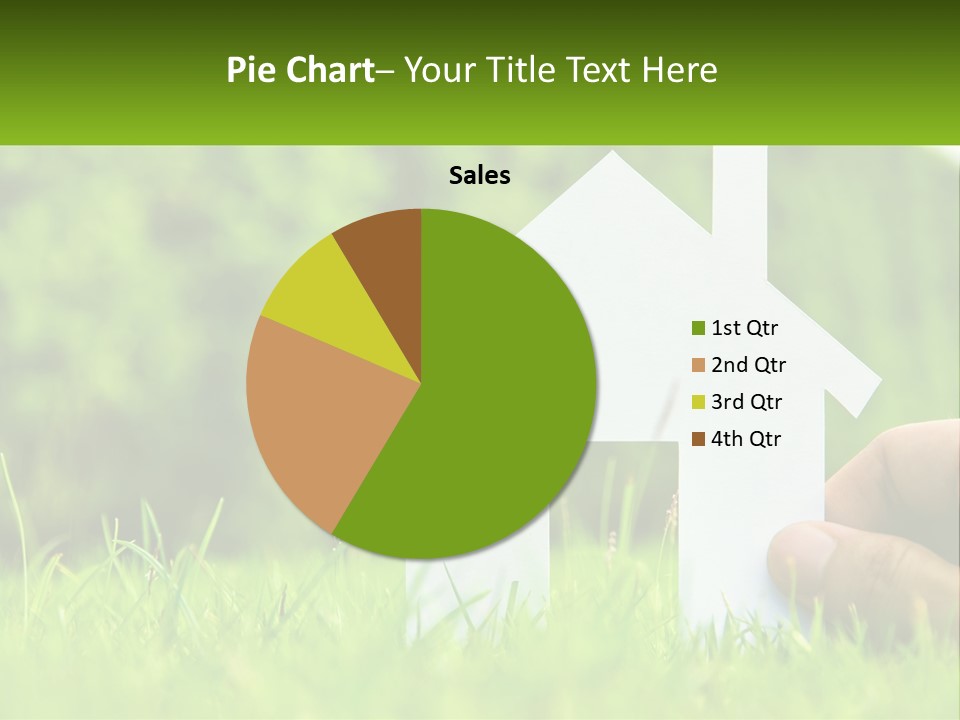 Architecture Hand Holding PowerPoint Template