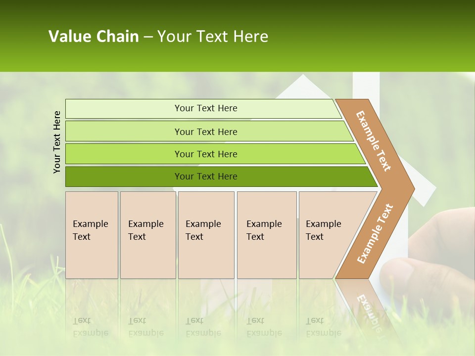 Architecture Hand Holding PowerPoint Template