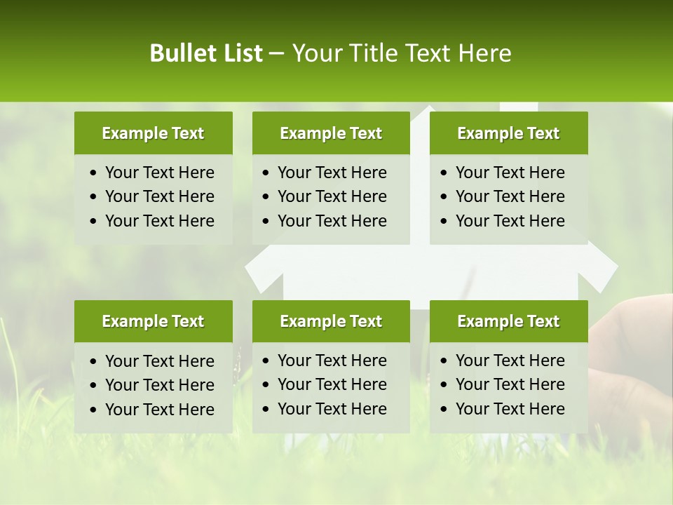 Architecture Hand Holding PowerPoint Template