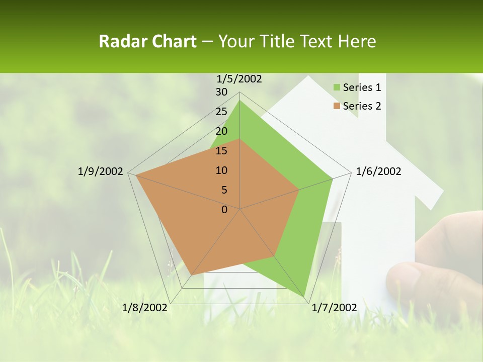 Architecture Hand Holding PowerPoint Template