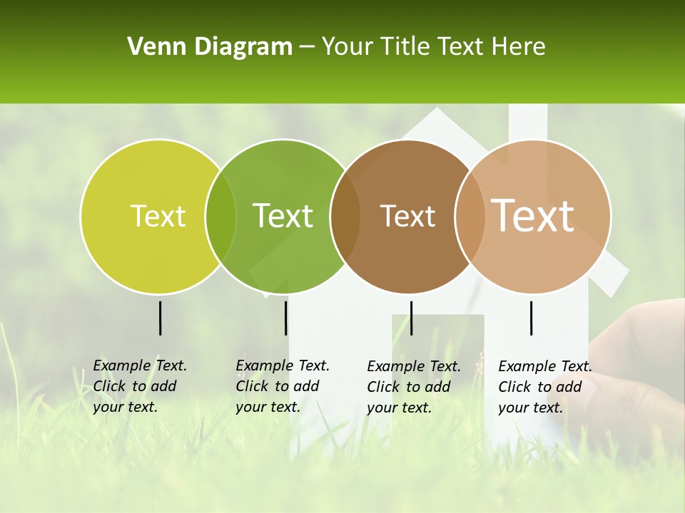 Architecture Hand Holding PowerPoint Template