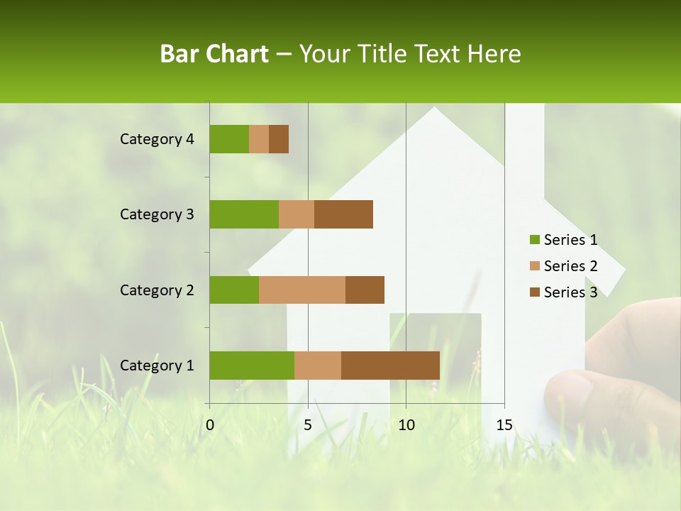 Architecture Hand Holding PowerPoint Template